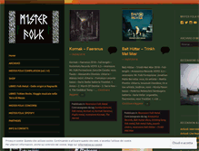 Tablet Screenshot of misterfolk.com